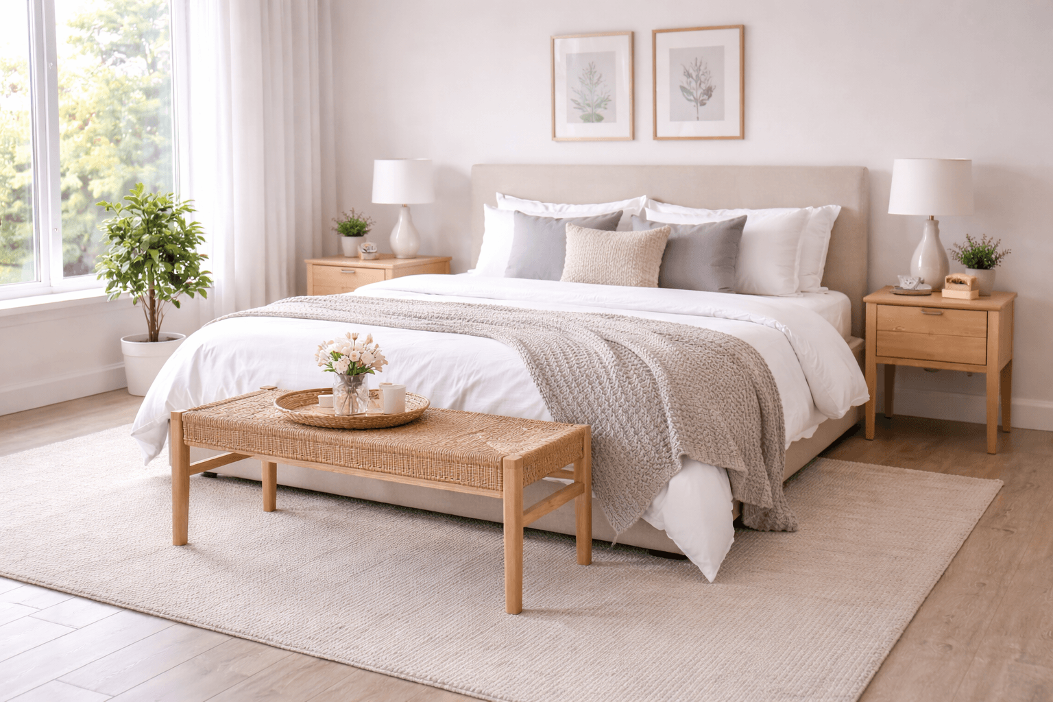 Flyttstädning sovrum